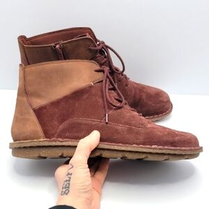 Clarks | The Collection brick brown suede Bohemian boots | WMS 11